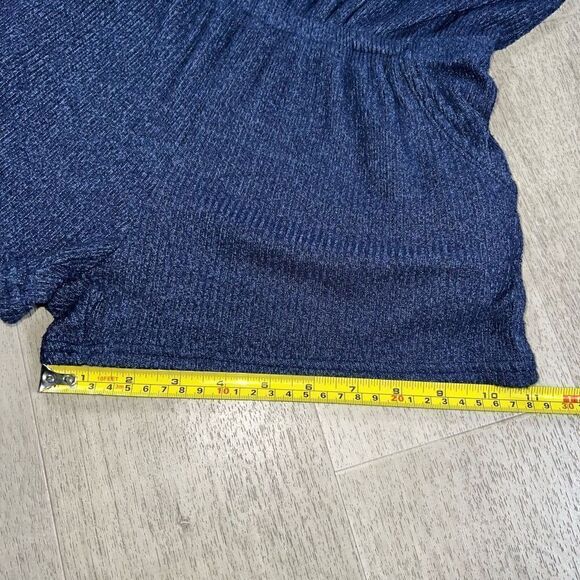 Gilly Hicks for Hollister, Long Sleeve Shorts Romper Outfit in Navy, Women’s XS - Picture 8 of 12